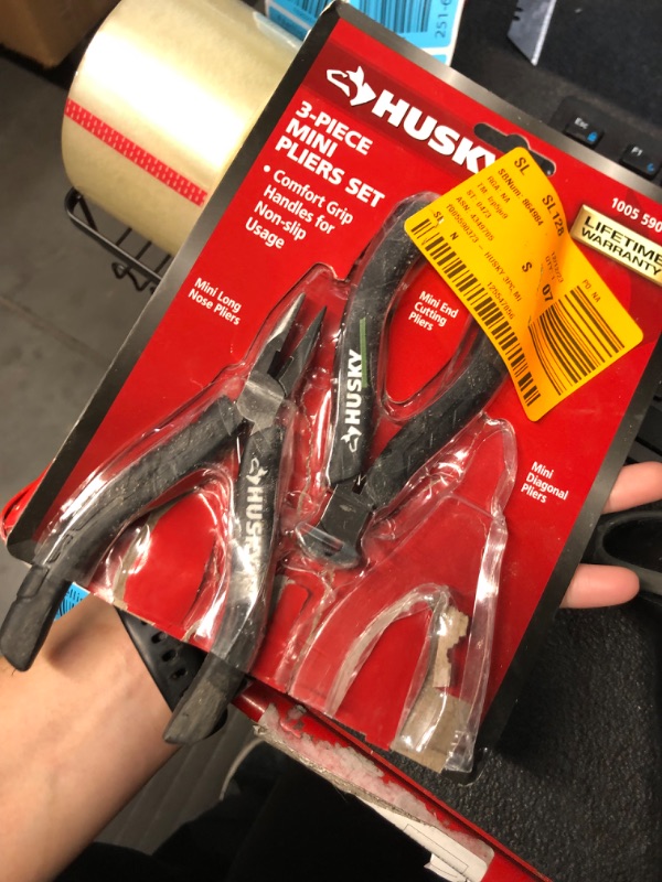 Photo 3 of **missing 1 pair Mini Pliers Set (3-Piece)