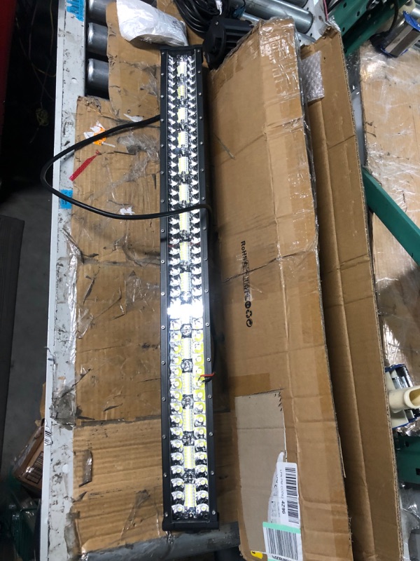 Photo 2 of (READ FULL POST) 32 Inch Curved LED Light Bar Dual Row 180 Watt Black Spot Ultra Arc Blackout Series