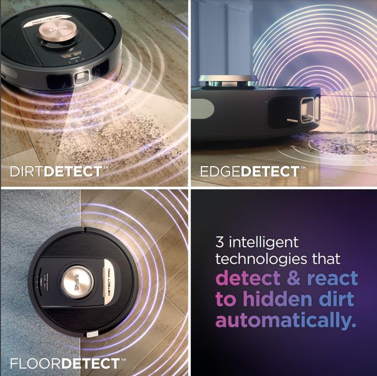 Photo 7 of (READ FULL POST) Shark Detect Pro Self-Empty Robot Vacuum with NeverStuck Technology, Auto Deep-Clean Carpets & Hardfloors