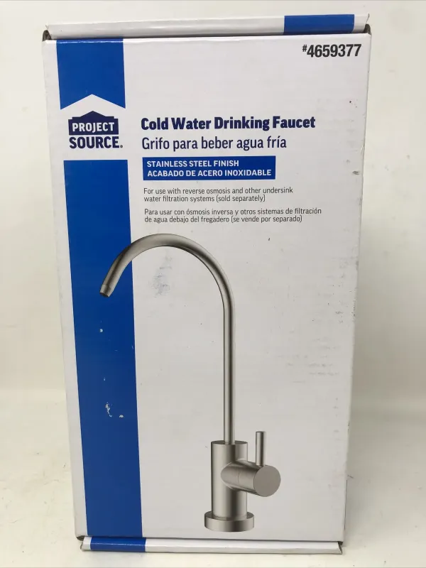 Photo 1 of ****SEE CLERK COMMENT****Project Source Drinking Faucet Stainless Steel Cold Water Dispenser
