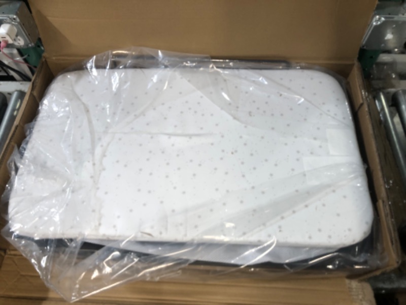 Photo 3 of ***USED - MATTRESS RIPPED - SEE PICTURES***
IKOMZY Baby Bassinets Bedside Sleeper, Bedside Bassinet for Baby, Lightweight Portable Bedside Crib with Airflow Mesh 