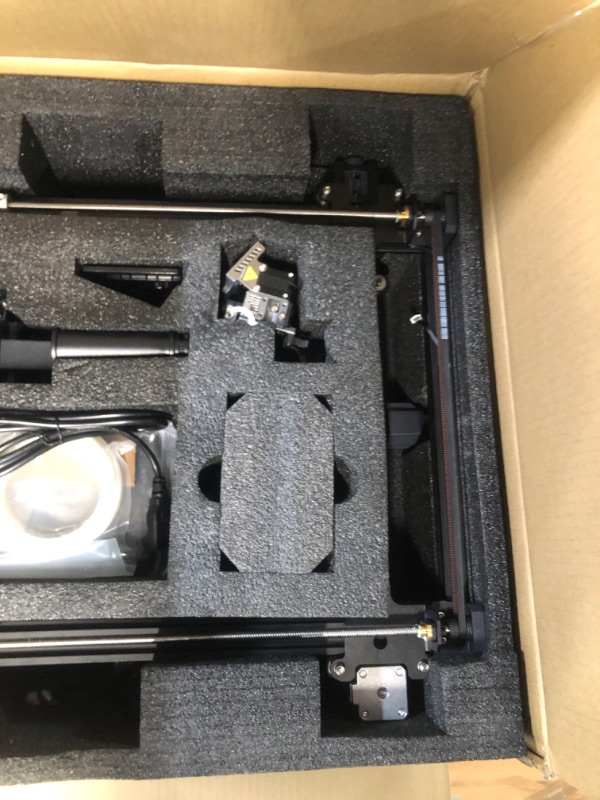 Photo 1 of **MISSING PARTS***
Creality 3D Printer Ender 3 S1 Plus with CR Touch Auto Leveling, High Precision Z-axis Double Screw, 