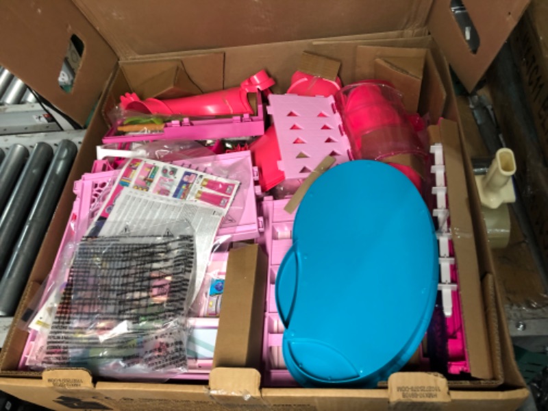Photo 1 of Barbie Dreamhouse 2023, Pool Party Doll House with 75+ Pieces and 3-Story Slide, Barbie House Playset, Pet Elevator and Puppy Play Areas?