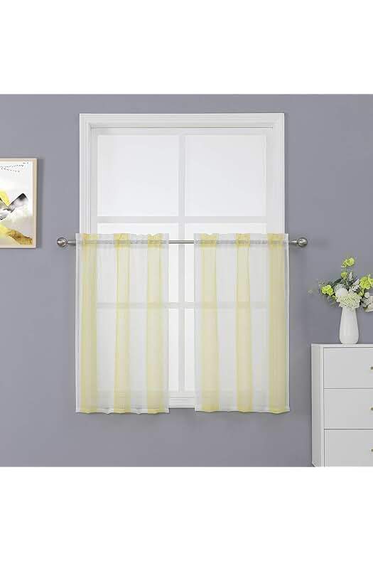 Photo 1 of Haperlare Sheer Tier Curtains for Kitchen Windows, Haperlare
Sheer Tier Curtains for Kitchen Windows, 