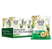 Photo 1 of exp jan 16 2024-Off The Eaten Path Veggie Crisps, Rice/Peas/Black Beans, 1.25 Ounce (Pack of 16) Mosaic Veggie Crisps 1.25 Ounce (Pack of 16)
