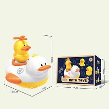 Photo 1 of Baby Bath Toy Set for Toddlers,Electric Ducky Boat Bathtub Toys with 3 Ducks Water Spray Toys for Kids Boys Girls 18 Months & Up
