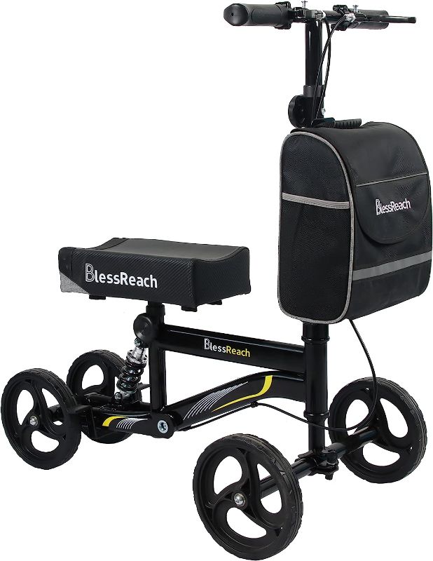 Photo 1 of ***DAMAGED - SEE COMMENTS***
BlessReach Economy Knee Scooter, Steerable Knee Walker