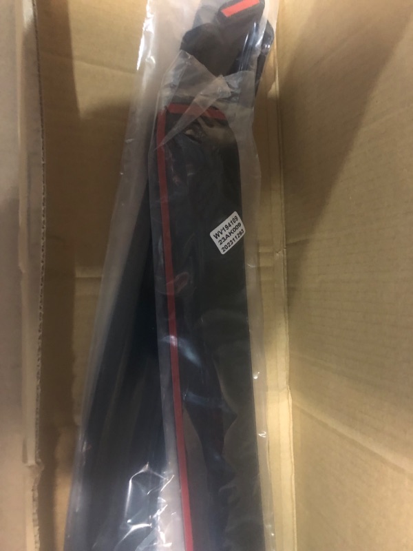 Photo 1 of Lightronic WV194109 In-Channel Window Visor Shade Rain Guard Dark Smoke