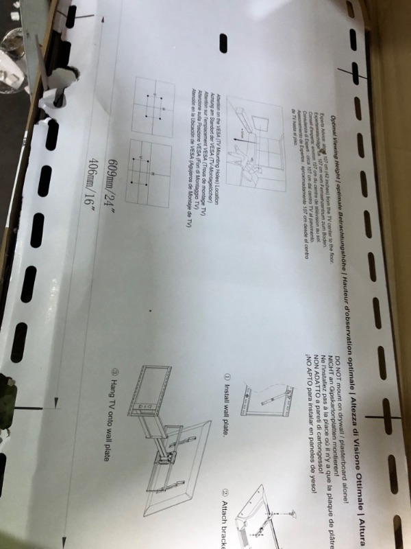 Photo 3 of Mounting Dream Long Arm TV Wall Mount 16”,18”, 24” Studs