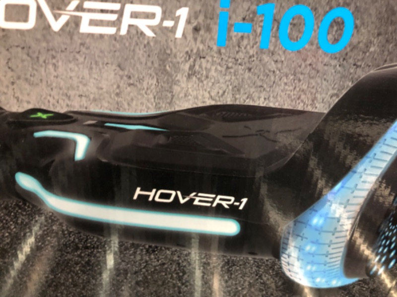 Photo 3 of **SEE NOTES**PARTS ONLY***NON REFUNDABLE NO RETURNS SOLD AS IS*** 
Hover-1 H1-100 Electric Hoverboard Scooter with Infinity LED Wheel Lights Black