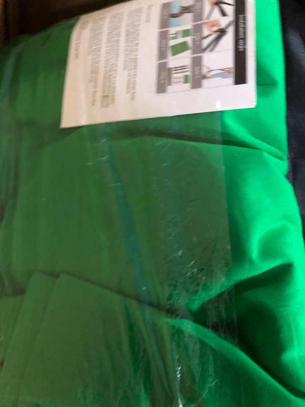 Photo 2 of HYJ-INC Photo Video Studio 10 x12ft 100% Cotton Muslin Chromakey Green Screen 