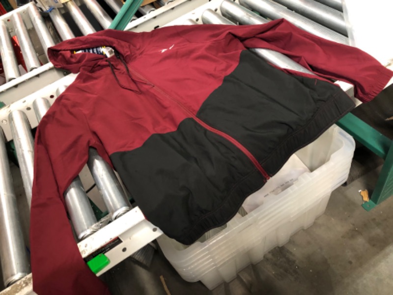 Photo 2 of *SIMILAR TO STOCK PHOTO* REEBOK RUNNING JACKET FULL ZIP VECTOR RED