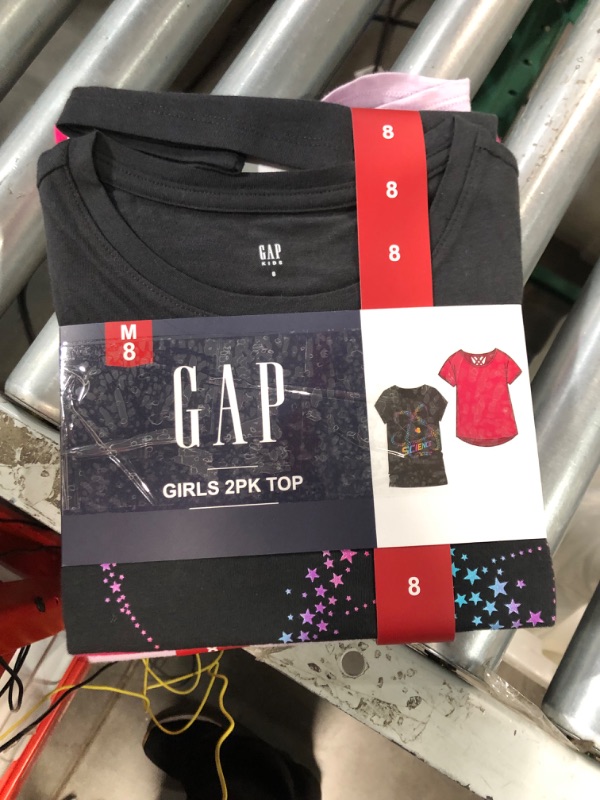 Photo 2 of GAP, GIRLS 4 PACK OF SHIRTS SIZE 8