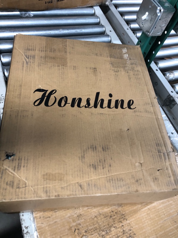 Photo 1 of Honshine Foldable Cart with Stair Climbing Wheels, Collapsible Rolling Crate with Telescoping Handle, Handcart for Grocery Book File Tool Art Supplies(Light Green)