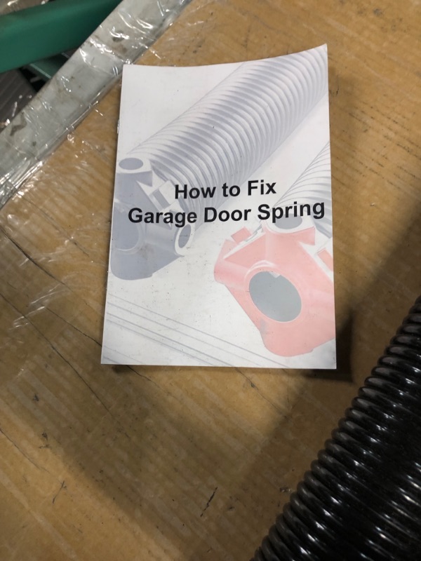 Photo 4 of [READ NOTES]-Junsen Pair of 2" Garage Door Torsion Springs with 2 Non-Slip Winding Bars, High Quality Installation Coated Torsion Extension Spring Replacement Set with a Minimum of 16,000 Cycles (0.207 x 2" x 22")