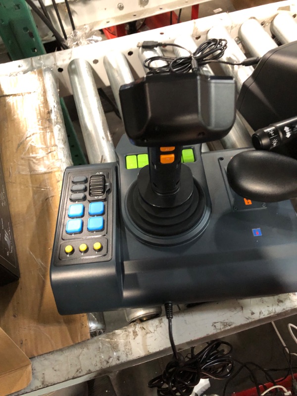 Photo 1 of HORI Farming Vehicle Control System for PC (Windows 11/10) for Farming Simulator with Full-Size Steering Wheel, Control Panel & Pedals