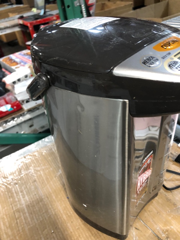 Photo 4 of [SOLD FOR PARTS, NON-REFUNDABLE READ NOTES]
Zojirushi America CV-DCC50XT VE Hybrid Water Boiler And Warmer, 5-Liter, Stainless Dark Brown 5-Liter Boiler