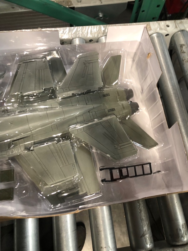 Photo 1 of Click N’ Play Military Air Force F/A 18 Super Hornet Fighter Jet, 16 Piece Play Set with Accessories - Army Action Figures, Missiles, and More, Toy Jets for Boys 6+