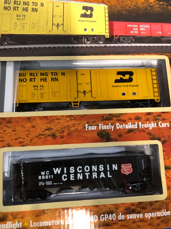 Photo 2 of Bachmann Trains - Rail Chief Ready To Run 130 Piece Electric Train Set - HO Scale