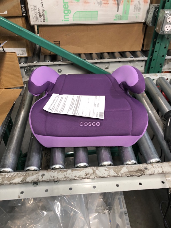 Photo 2 of Cosco Topside Booster Car Seat - Easy to Move, Lightweight Design (Grape), 1 Count 

