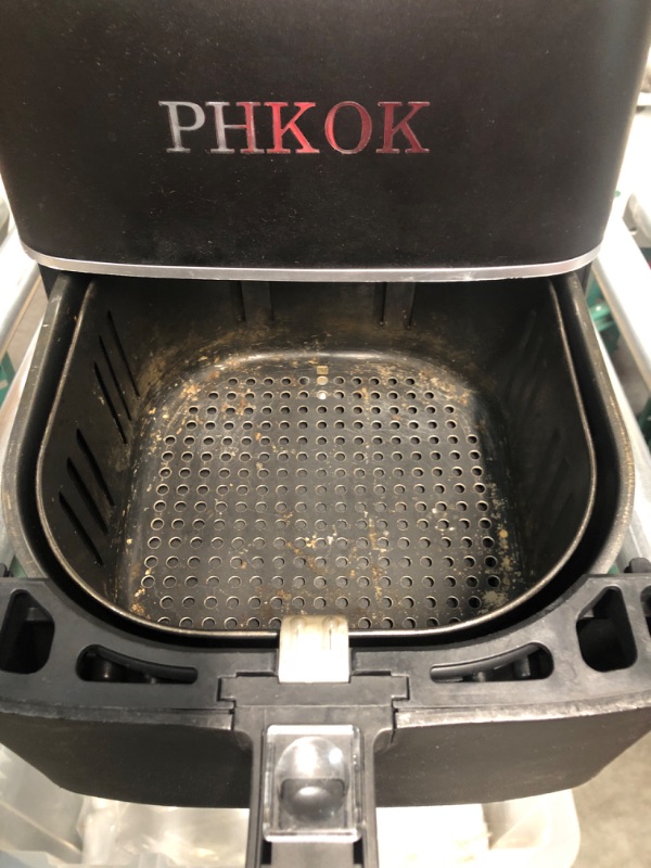 Photo 3 of *Read Notes*PHKOK 7 Quarts Air Fryer, 1700W 360°Large Electric Hot Oilless Oven Cooker with 2-24 HRS Appointment Function,14-in-1 Airfryer with LED Digital Touchscreen