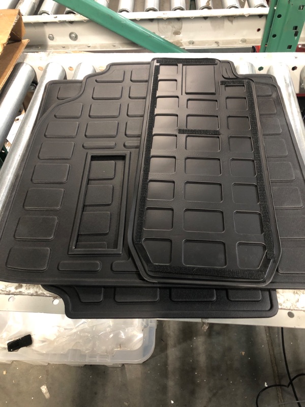 Photo 1 of Dattumar Back Seat Cover Compatible with 2010-2023 Toyota 4 Runner 7 Seat Cargo Liner Trunk Mat TPE All Weather Back Seat Cover Protector 2022 4Runner 7-Seater Accessories (2nd Row Backrest Mats) Fit 7 seat 2nd Row Backrest Mats
