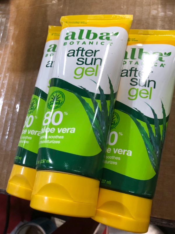 Photo 1 of Alba Botanica Gel Aloe Vera After Sun 8 (Pack of 3)