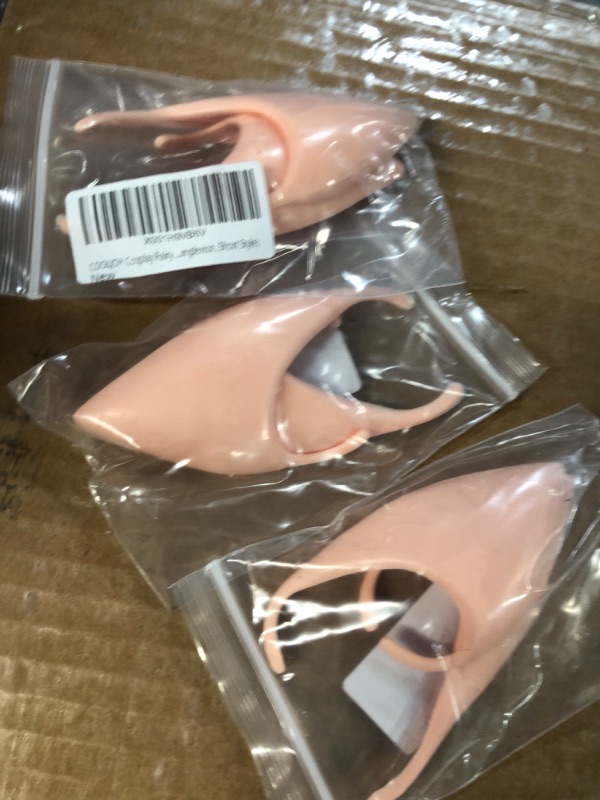 Photo 3 of COOLJOY Cosplay Fairy Pixie Elf Ears (Pack of 3) 