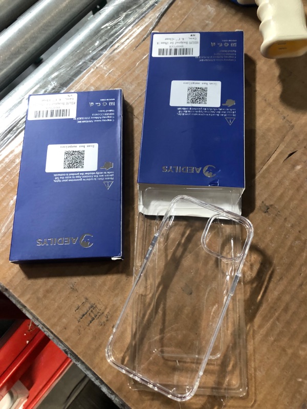 Photo 1 of  Crystal Clear Case for iPhone 14,(Pack of 2) 