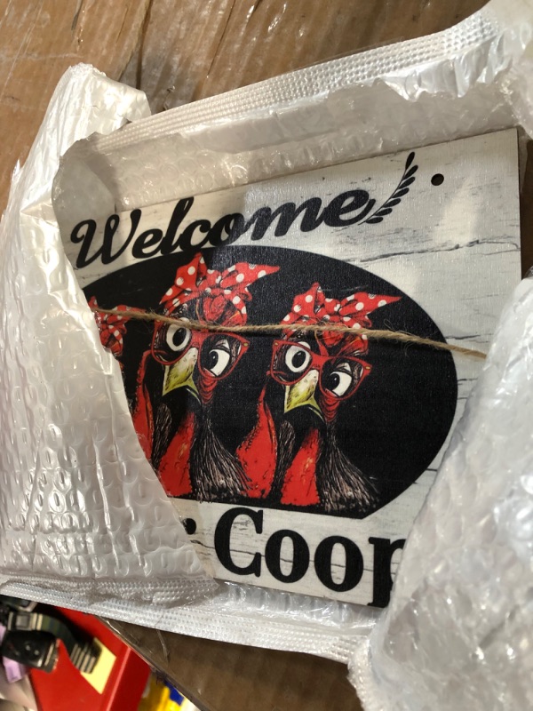 Photo 4 of *stock photo for reference* Welcome to Our Coop (Pack of 2) 