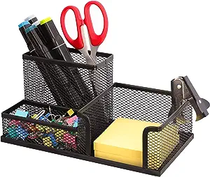 Photo 1 of *stock photo for reference* mesh Pen Holder Desk Organizers 