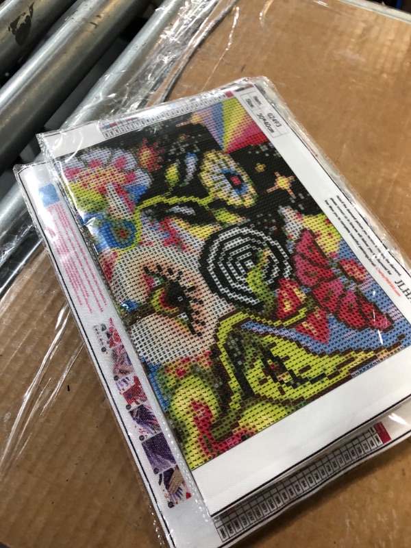 Photo 1 of *stock photo for reference*Trippy Diamond Art Painting Kit