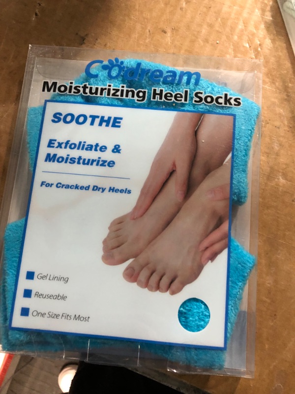 Photo 3 of Codream Moisturizing Heel Gel Socks (Pack of 2) 