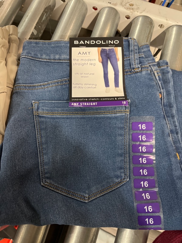 Photo 1 of BUNDLE OF DIFFERENT SIZED JEANS