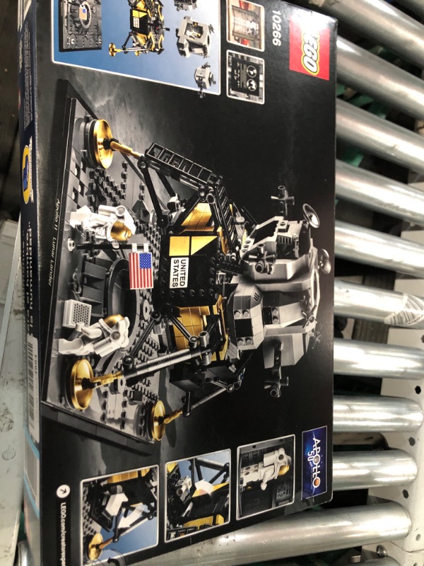 Photo 4 of **SEALED** LEGO Creator Expert NASA Apollo 11 Lunar Lander 10266 Model Building Kit 