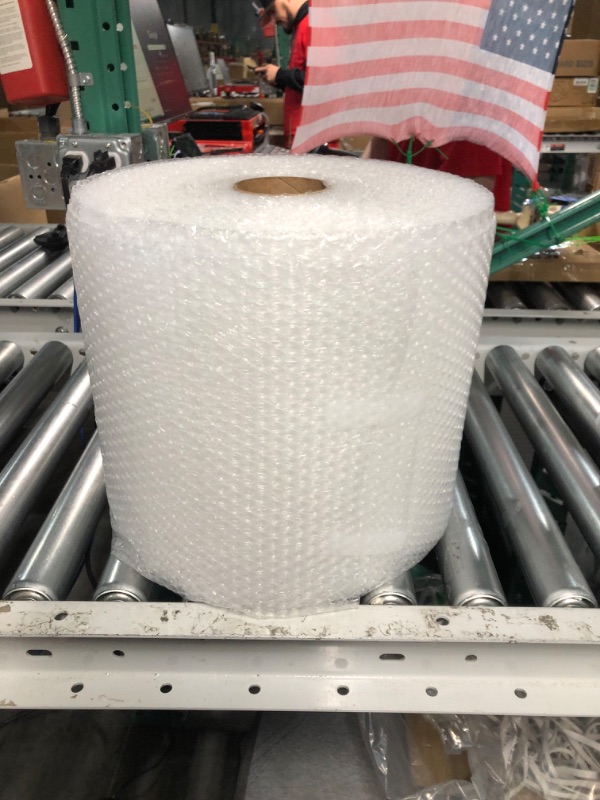 Photo 2 of Amazon Basics Perforated Bubble Cushioning Wrap - Small 3/16", 12-Inch x 175-Foot Long Roll Bubble Wrap