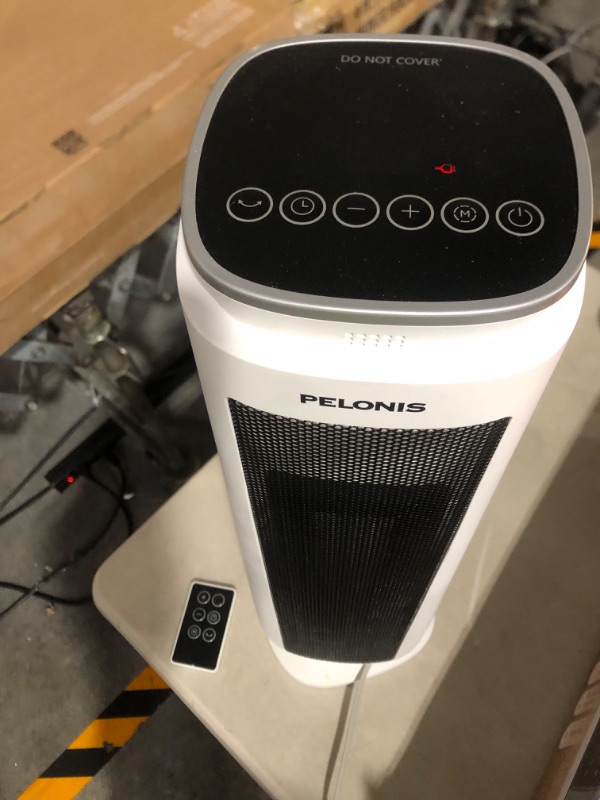 Photo 3 of **SEE CLERK NOTES** PELONIS PHTPU1501 Ceramic Tower 1500W Indoor Space Heater