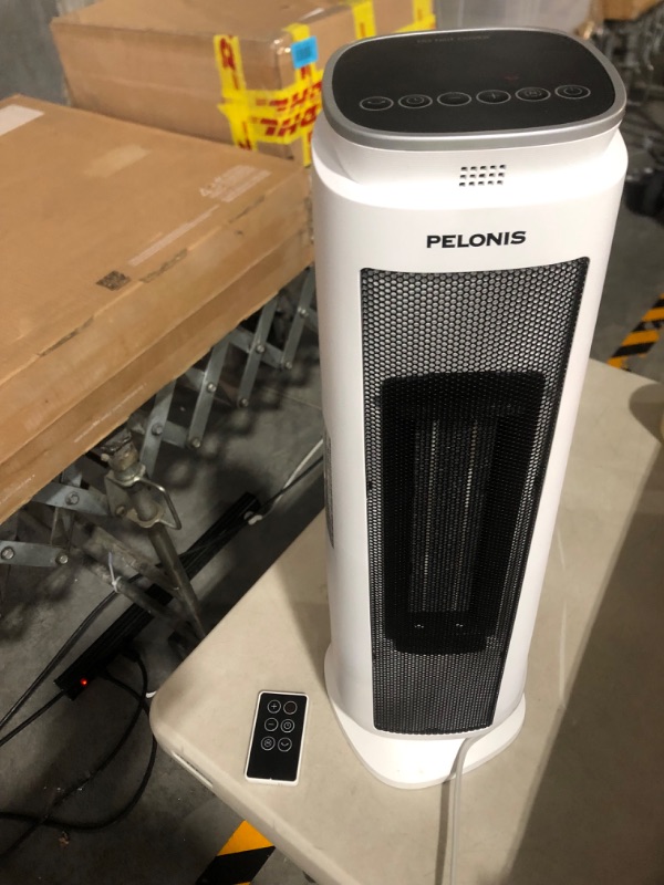 Photo 2 of **SEE CLERK NOTES** PELONIS PHTPU1501 Ceramic Tower 1500W Indoor Space Heater