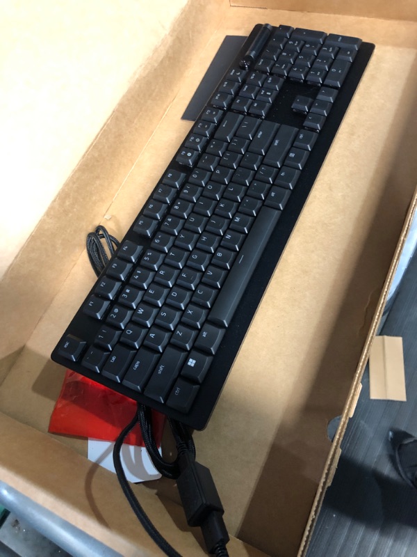 Photo 2 of Razer DeathStalker V2 Pro Wireless Gaming Keyboard: Low-Profile Optical Switches - Linear Red - Hyperspeed Wireless & Bluetooth 5.0-40 Hr Battery - Ultra-Durable Coated Keycaps - Chroma RGB (Renewed)