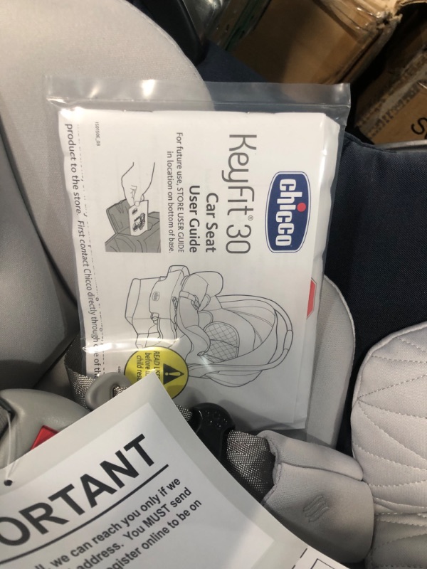 Photo 4 of Chicco KeyFit 30 ClearTex Infant Car Seat and Base, Rear-Facing Seat for Infants 4-30 lbs