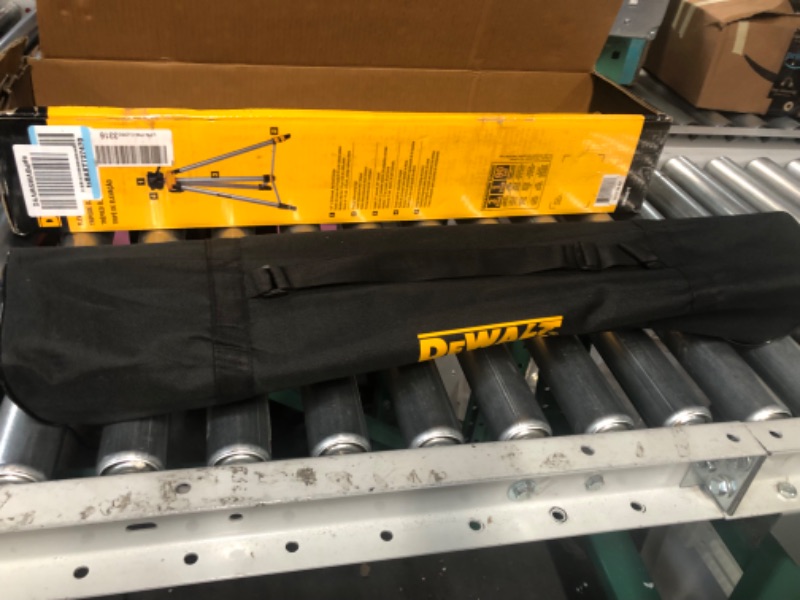 Photo 2 of **NON-REFUNDABLE-SEE COMMENTS**
DEWALT Laser Tripod with Tilting Head (DW0881T) , Black