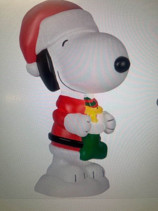 Photo 1 of DENTED**Peanuts Snoopy 23.82-in Licensed Door Decoration with White LED Light