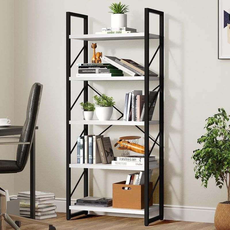 Photo 1 of STOCK PHOTO
YITAHOME 5 Tiers Bookshelf, Classically Modern Bookshelf, Book Rack, Storage Rack Shelves