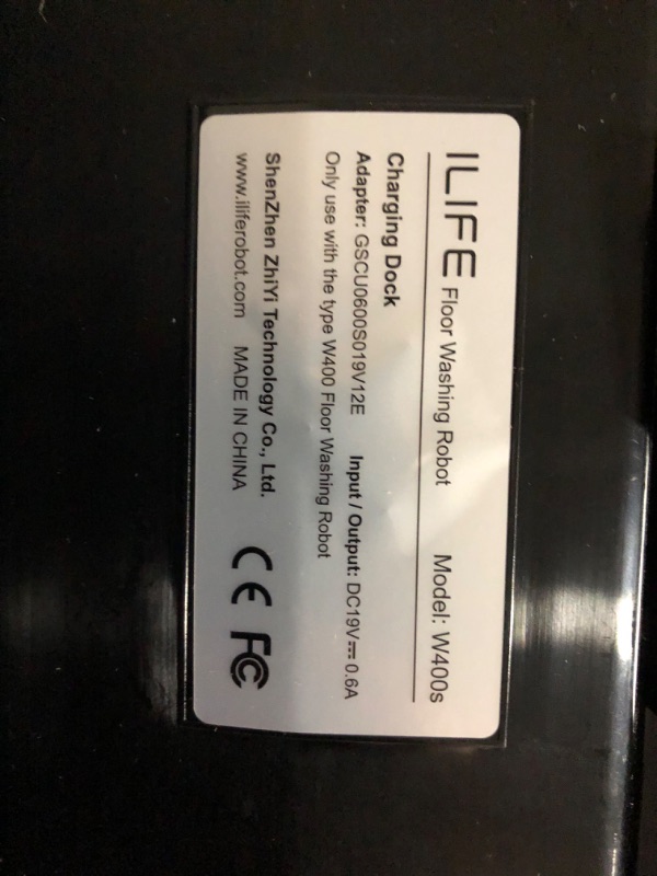 Photo 6 of **PARTS ONLY**
ILIFE Robot Mop and Vacuum - 0.9L Water Tank