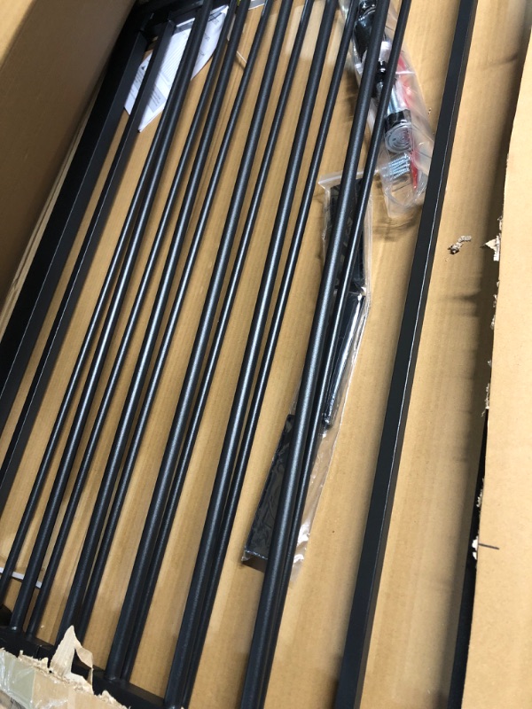 Photo 1 of Cumbor 36" Extra Tall Baby Gate for Dogs and Kids with Wide 2-Way Door, 29.7"- 46" Width, and Auto Close Personal Safety for Babies and Pets, Fits Doorways, Stairs, and Entryways, Black 36" Tall Black