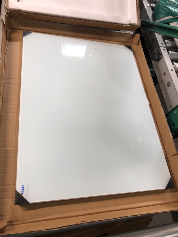 Photo 3 of Magnetic Small Glass Whiteboard Desktop, ZHIDIAN 14x10" Portable Tempered Glass Dry Erase Board Panel 