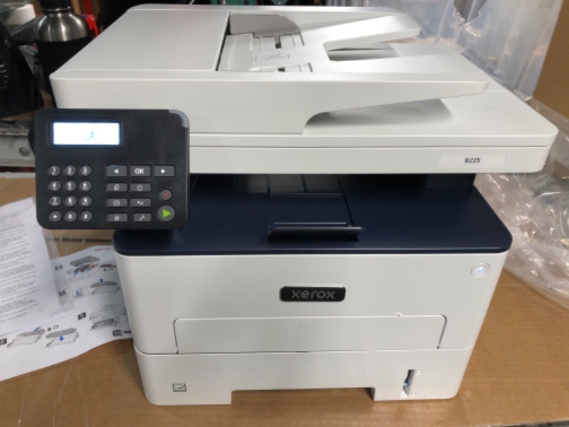 Photo 2 of Xerox B225/DNI Multifunction Monochrome Printer, Print/Scan/Copy, Black and White Laser, Wireless, All in One