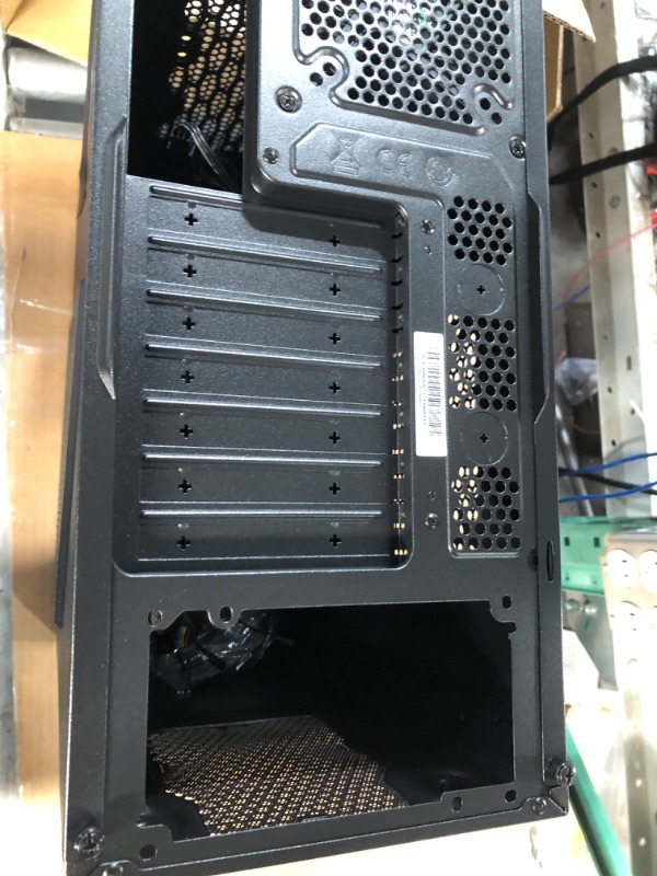 Photo 4 of Cooler Master N400 NSE-400-KKN2 Mid-Tower Fully Meshed Front Panel Computer Case (Midnight Black) N400 ATX Mid-Tower Case