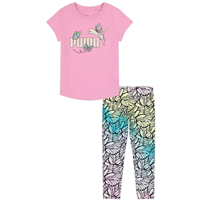 Photo 1 of **BUNDLE** Kids Family Sleep Set/ Puma Toddler Girls' 2 Piece Legging Set