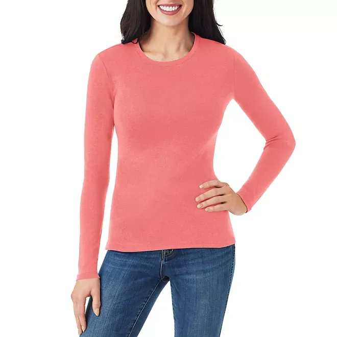 Photo 2 of **BUNDLE** Nine West Ladies V-Neck Sweater/ Ladies Long Sleeve Crew Neck Tee